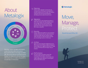 About Metalogix - Influential Partners | Move, Manage, Protect. SharePoint and Office 365.